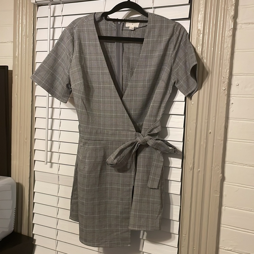 Plaid Romper